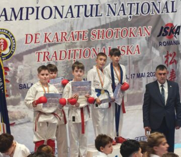 Festivitate de premiere la Naționalele de karate